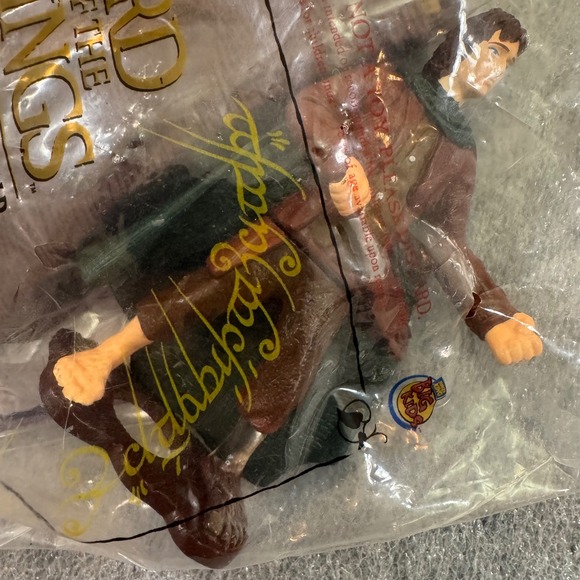 Lord of the Rings LOTR 4 Burger King Toys 2001 NIP Frodo Gimli Boromir Galadriel - Picture 8 of 14